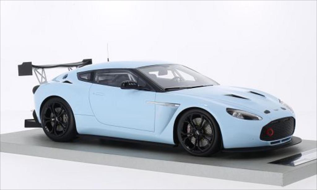 Aston Martin V12 Zagato 1/18 Tecnomodel Zagato Race Presseversion blue diecast model cars