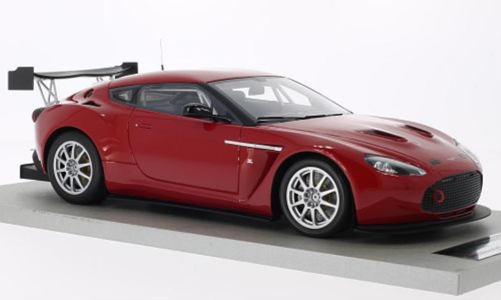 Aston Martin V12 Zagato 1/18 Tecnomodel Zagato Test Version red 2011 diecast model cars