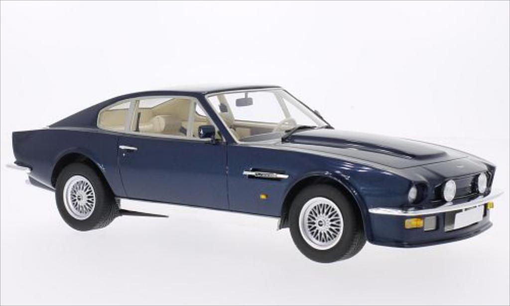 Aston Martin V8 Vantage 1/18 CMF Vantage metallic blue 1977 diecast model cars