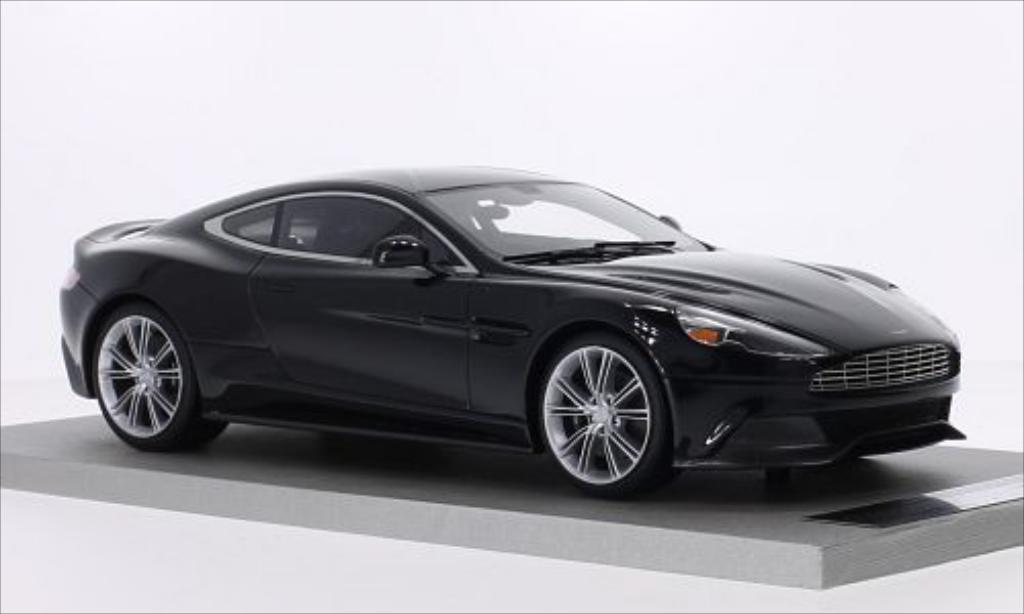 Aston Martin Vanquish 1/18 Tecnomodel Coupe black diecast model cars