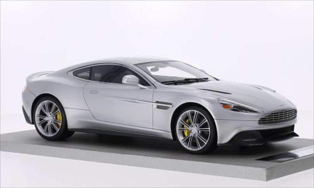 Aston Martin Vanquish 1/18 Tecnomodel Coupe grey diecast model cars
