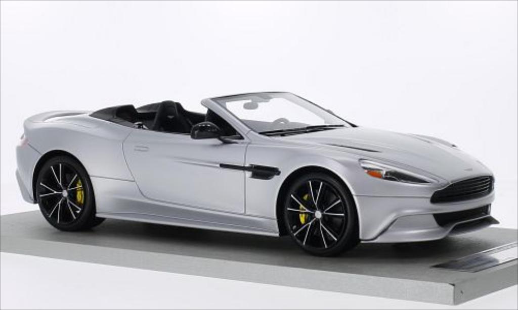 Aston Martin Vanquish 1/18 Tecnomodel Volante matt-grey 2014 diecast model cars