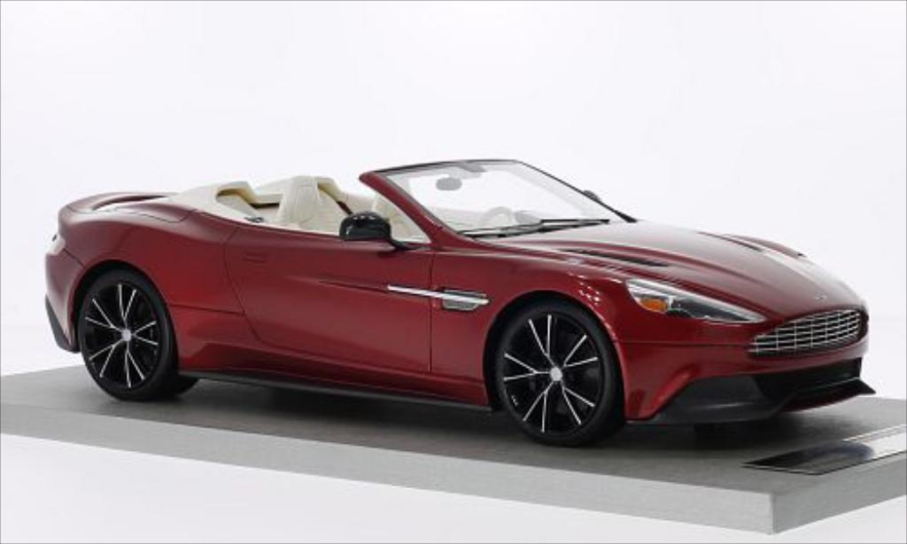 Aston Martin Vanquish 1/18 Tecnomodel Volante red 2014 diecast model cars