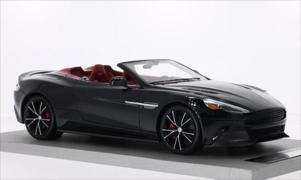 Aston Martin Vanquish 1/18 Tecnomodel Volante black diecast model cars