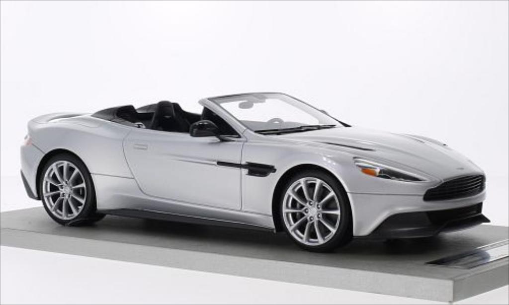 Aston Martin Vanquish 1/18 Tecnomodel Volante grey 2014 diecast model cars