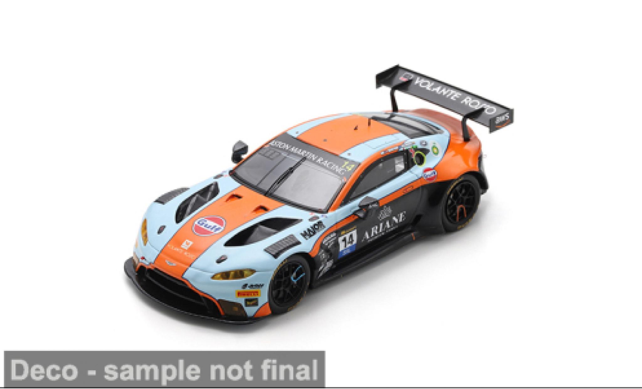 Aston Martin Vantage 1/43 Spark 12h Bathurst 2025 #14 J.Day/M.Villagomez 1:43 diecast model cars