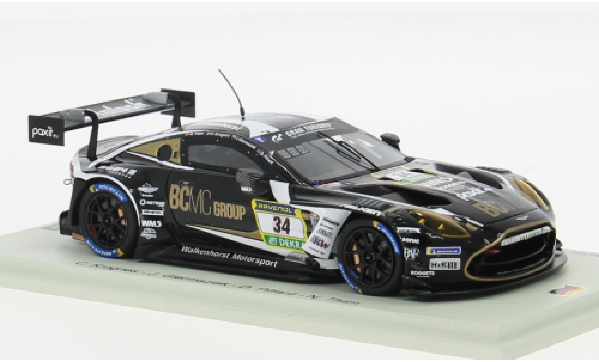Aston Martin Vantage 1/43 Spark AMR GT3 EVO 24h N&uuml;rburgring 2024 Walkenhorst Motorsport #34 C.Krognes/J.Giermaziak 1:43 diecast model cars