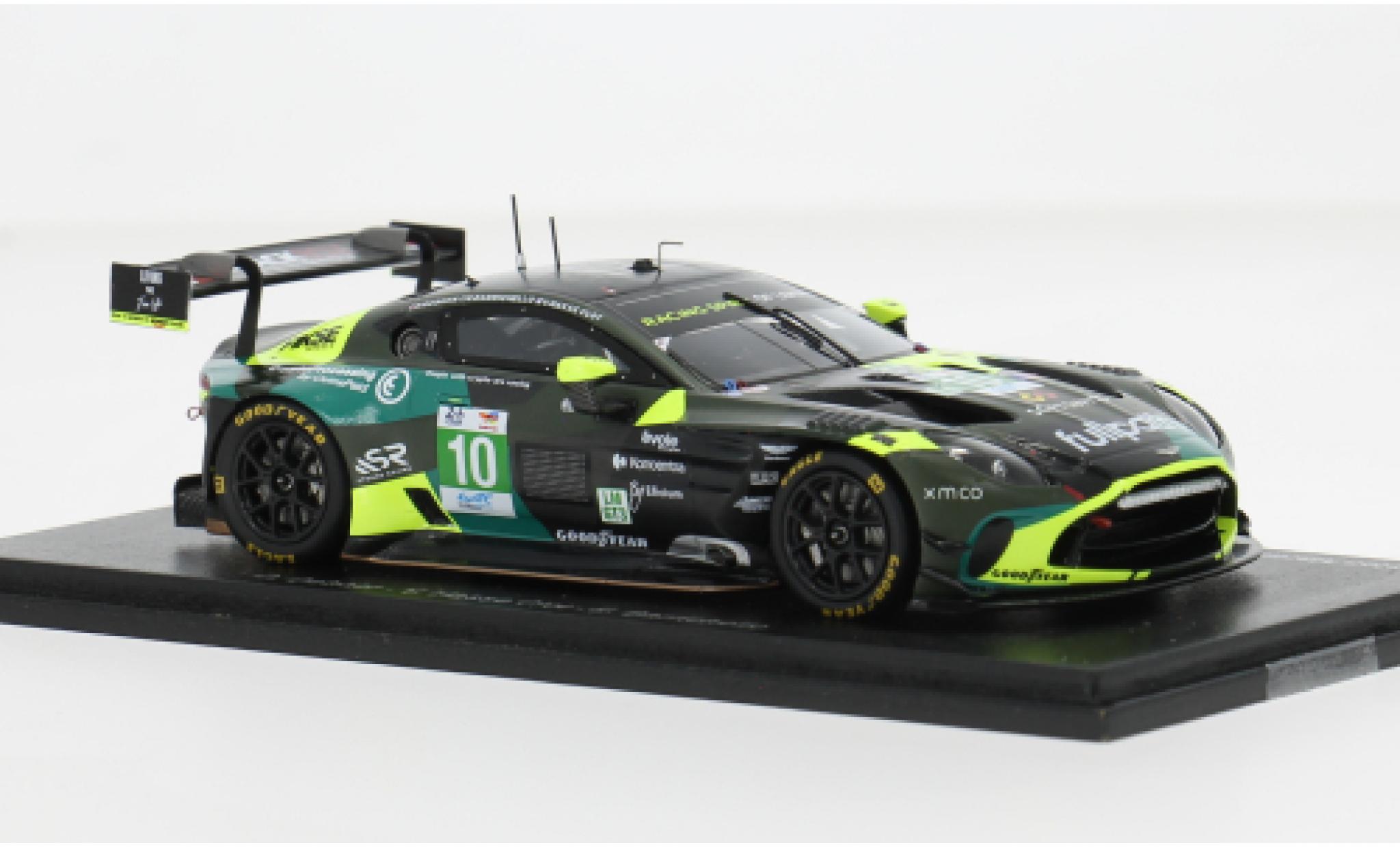 Aston Martin Vantage 1/43 Spark AMR LMGT3 Le Mans 24h Le Mans 2025 TEAM SPIRIT OF LEMAN RACING #10 D.Deboer/V.Hasse Clot 1:43 diecast model cars
