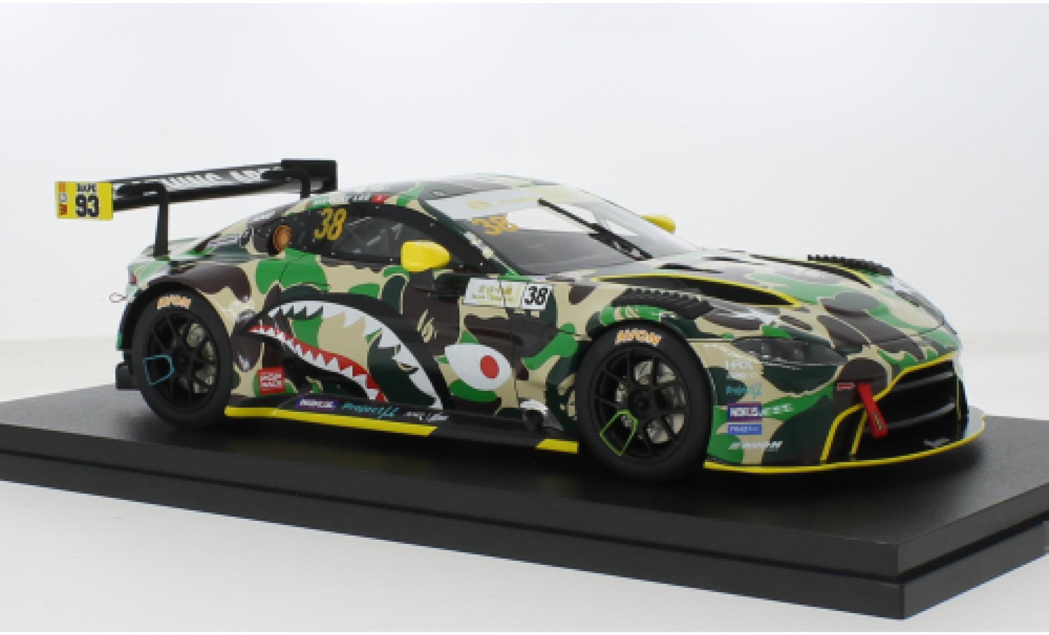 Aston Martin Vantage 1/18 Pop Race GT3 green 1:18 diecast model cars