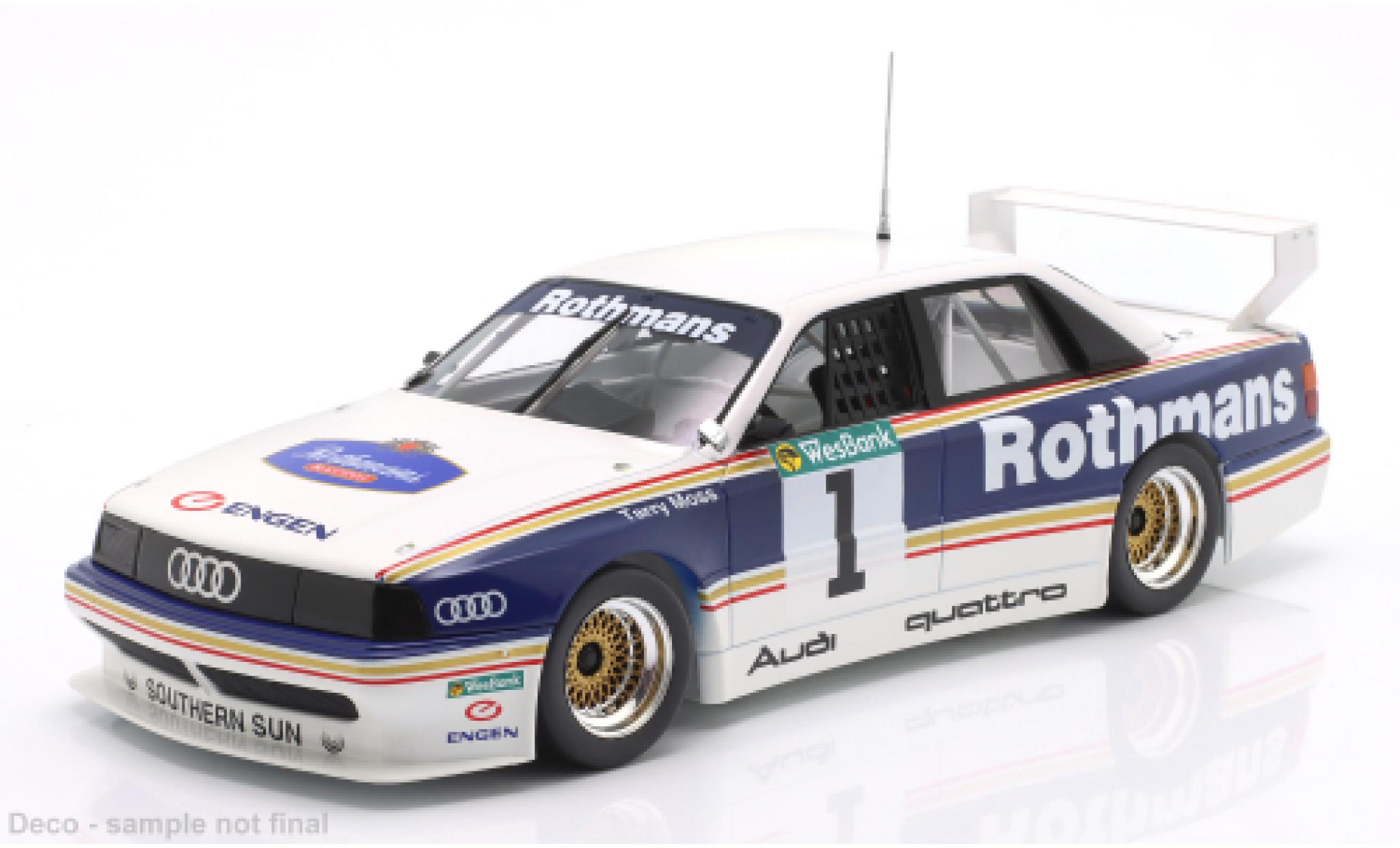 Audi 200 quattro 1/18 Werk83 1992 #1 T.Moss 1:18 diecast model cars