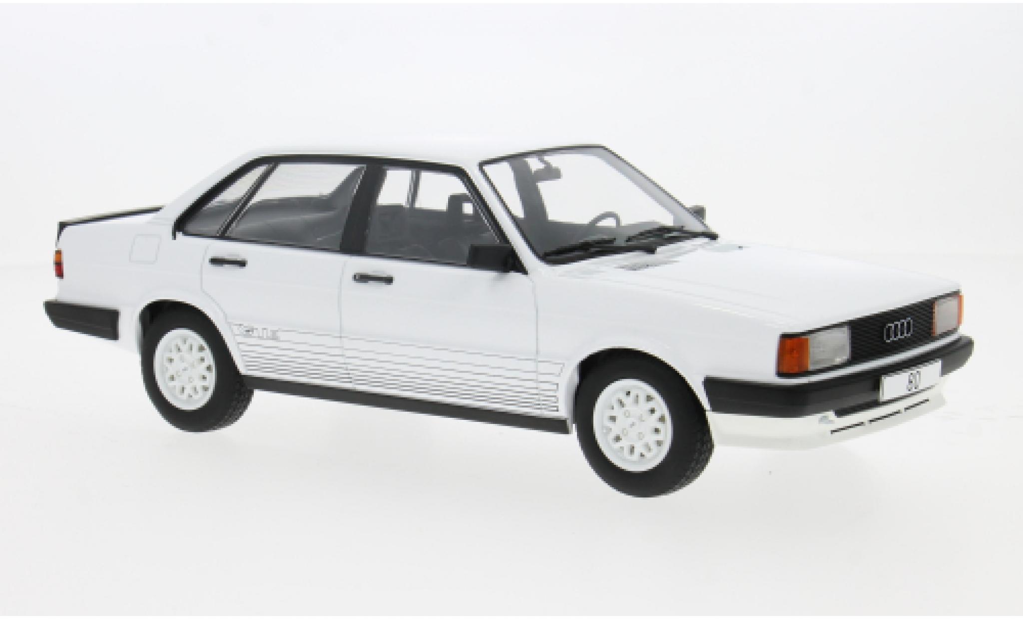 Audi 80 1/18 MCG GTE (B2) white 1978 1:18 diecast model cars