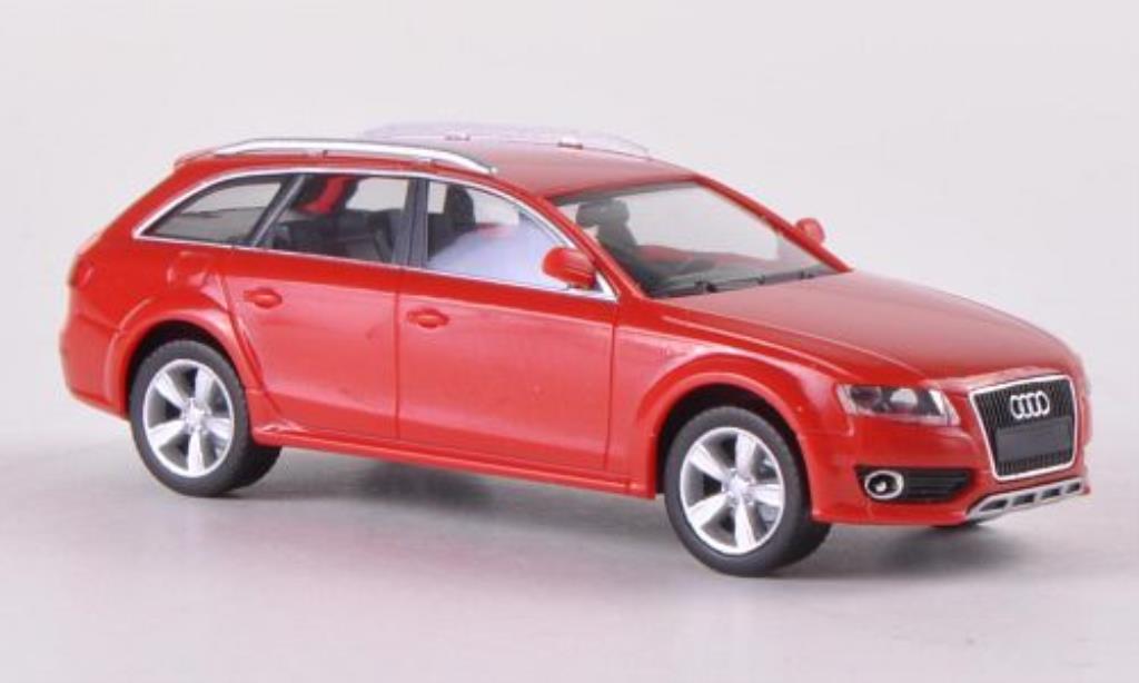 Audi A4 Avant 1/87 Herpa Avant Allroad red diecast model cars