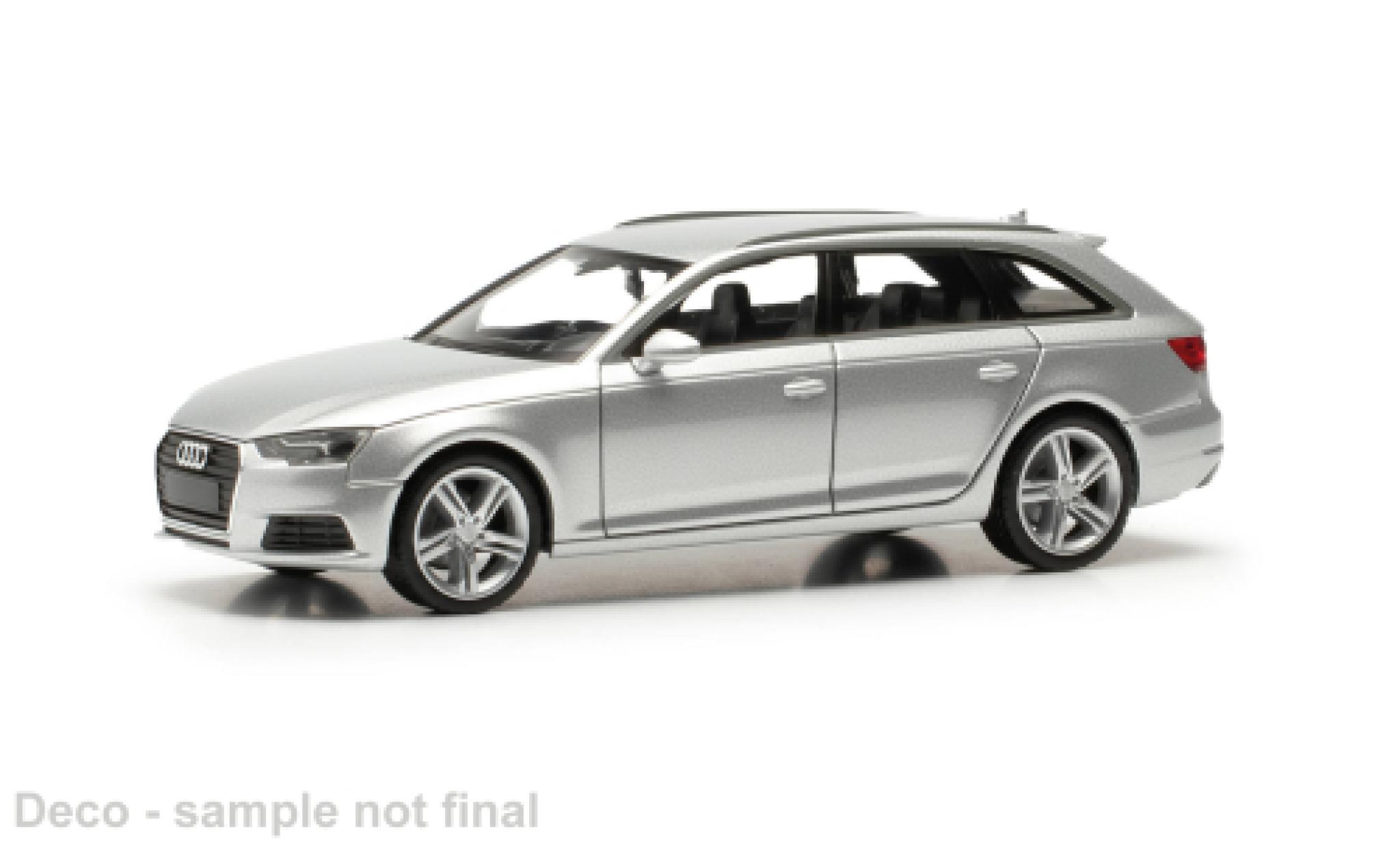 Audi A4 1/87 Herpa Avant silver 1:87 diecast model cars