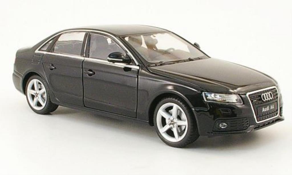 Audi A4 1/24 Welly black 2009 diecast model cars