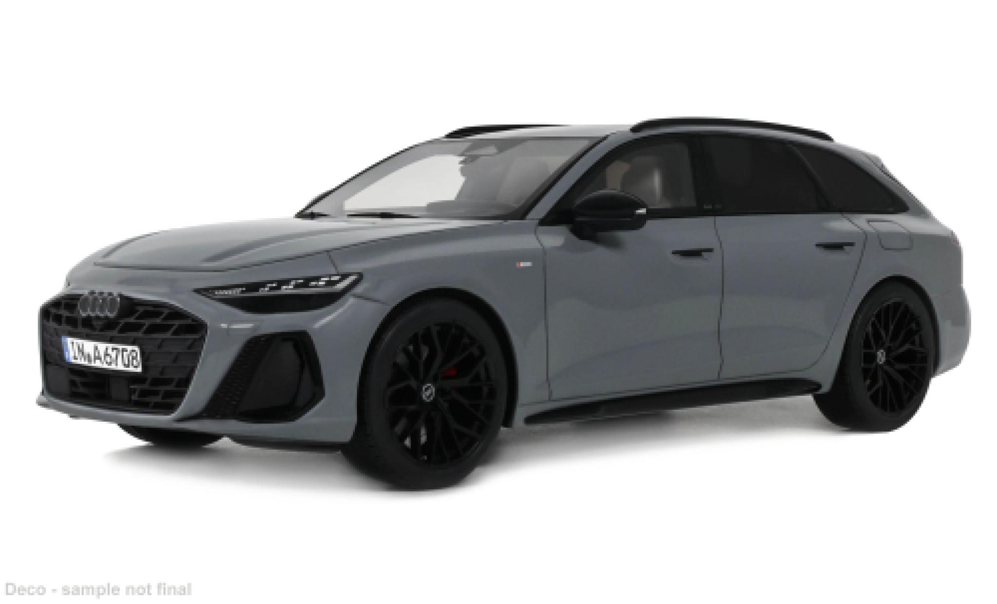 Audi A6 1/18 Ottomobile Avant E-Hybrid Quattro grey 2025 1:18 diecast model cars
