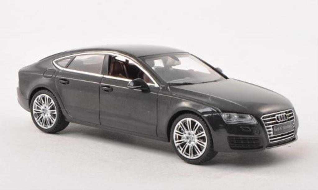 Audi A7 1/43 Kyosho Sportback grey diecast model cars