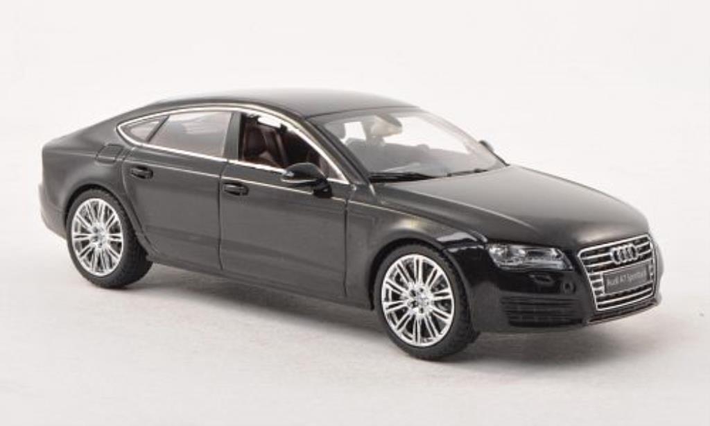 Audi A7 1/43 Kyosho Sportback black diecast model cars