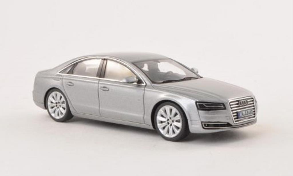 Audi A8 1/43 Spark grey 2014 diecast model cars
