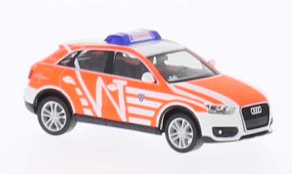 Audi Q3 1/87 Herpa Fire brigade Wiesbaden - ELW diecast model cars