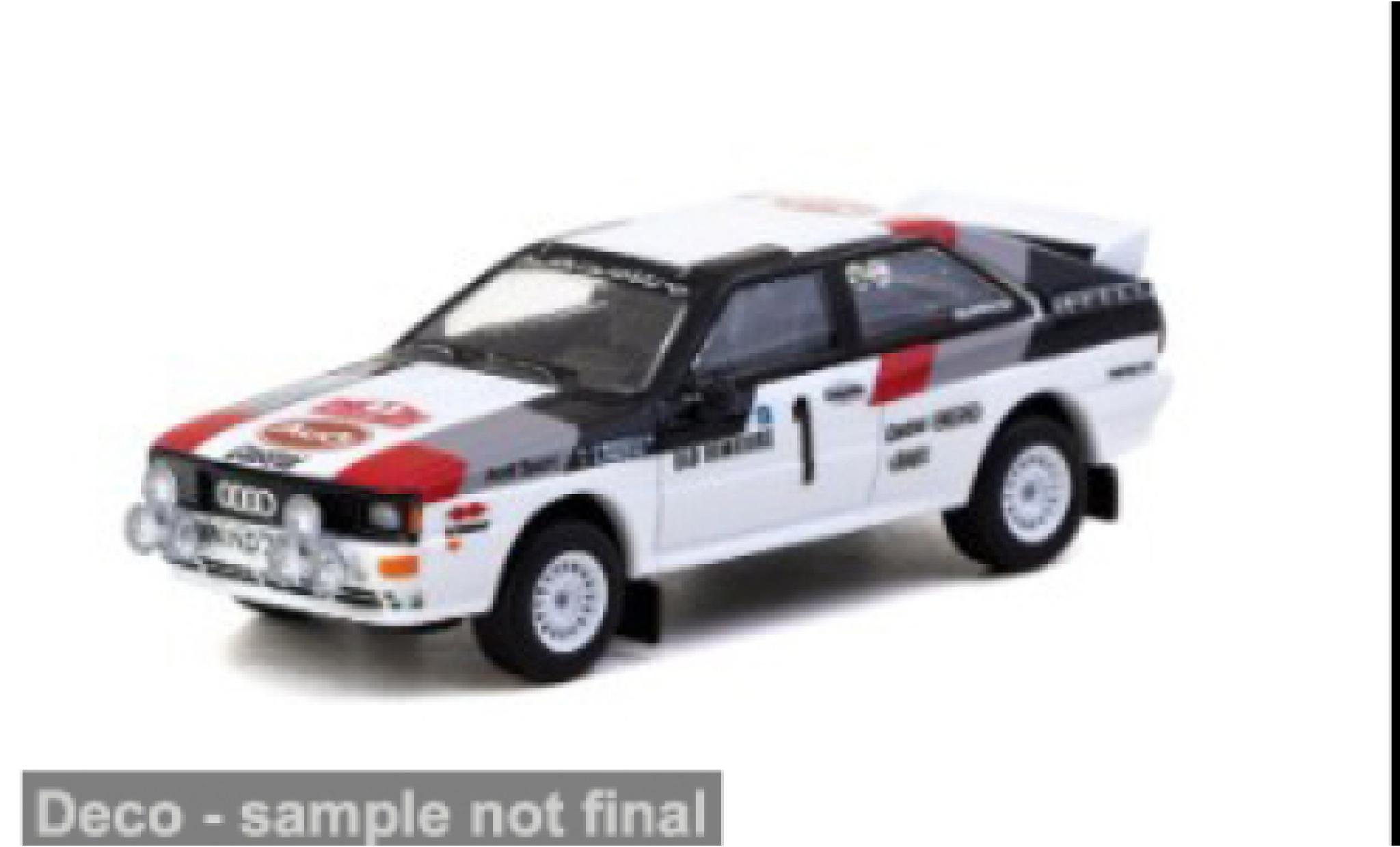 Audi Quattro 1/64 Tarmac Works quattro A1 Rally RAC Lombard 1982 #1 1:64 diecast model cars