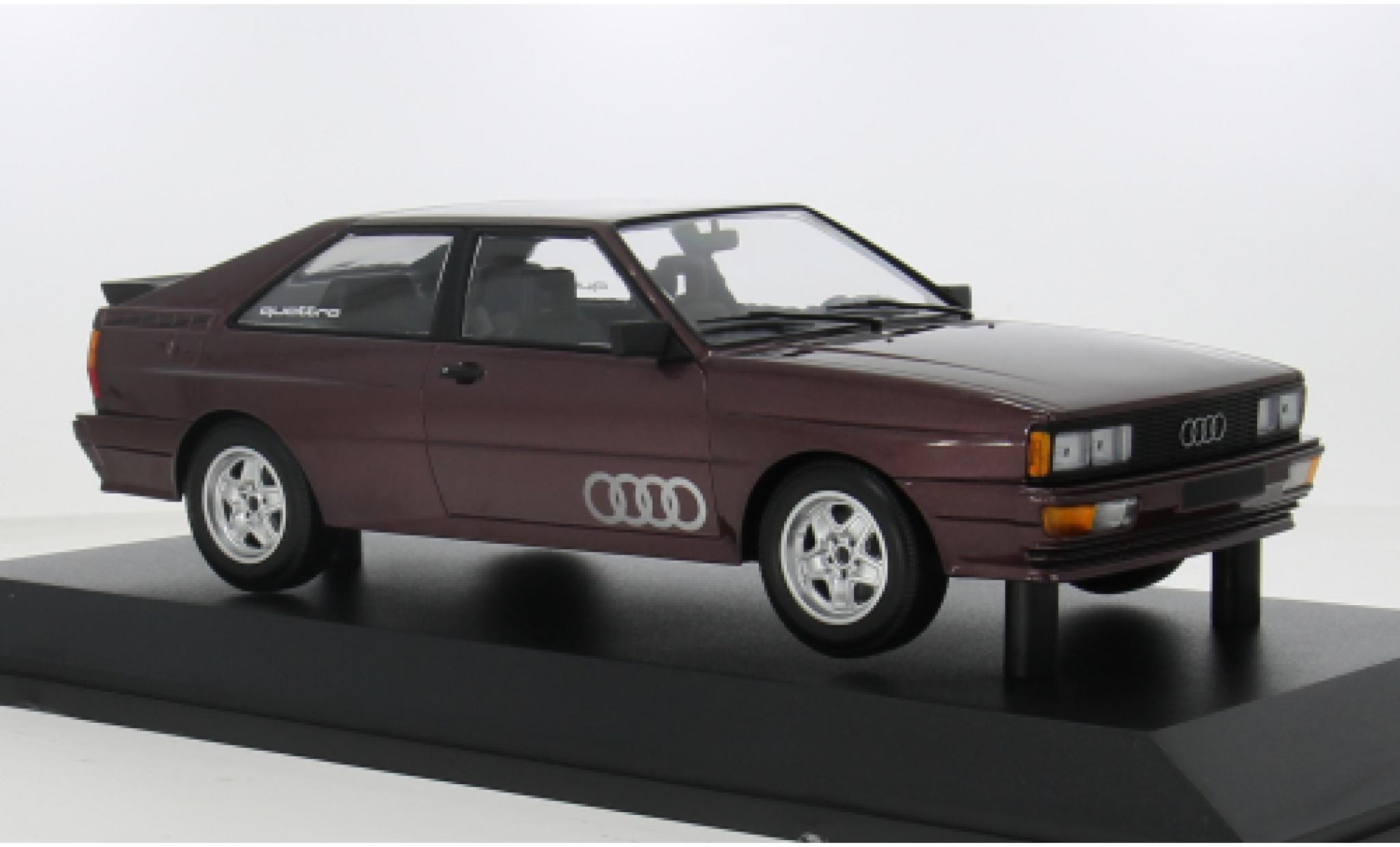 Audi Quattro 1/18 Minichamps quattro brown 1:18 diecast model cars