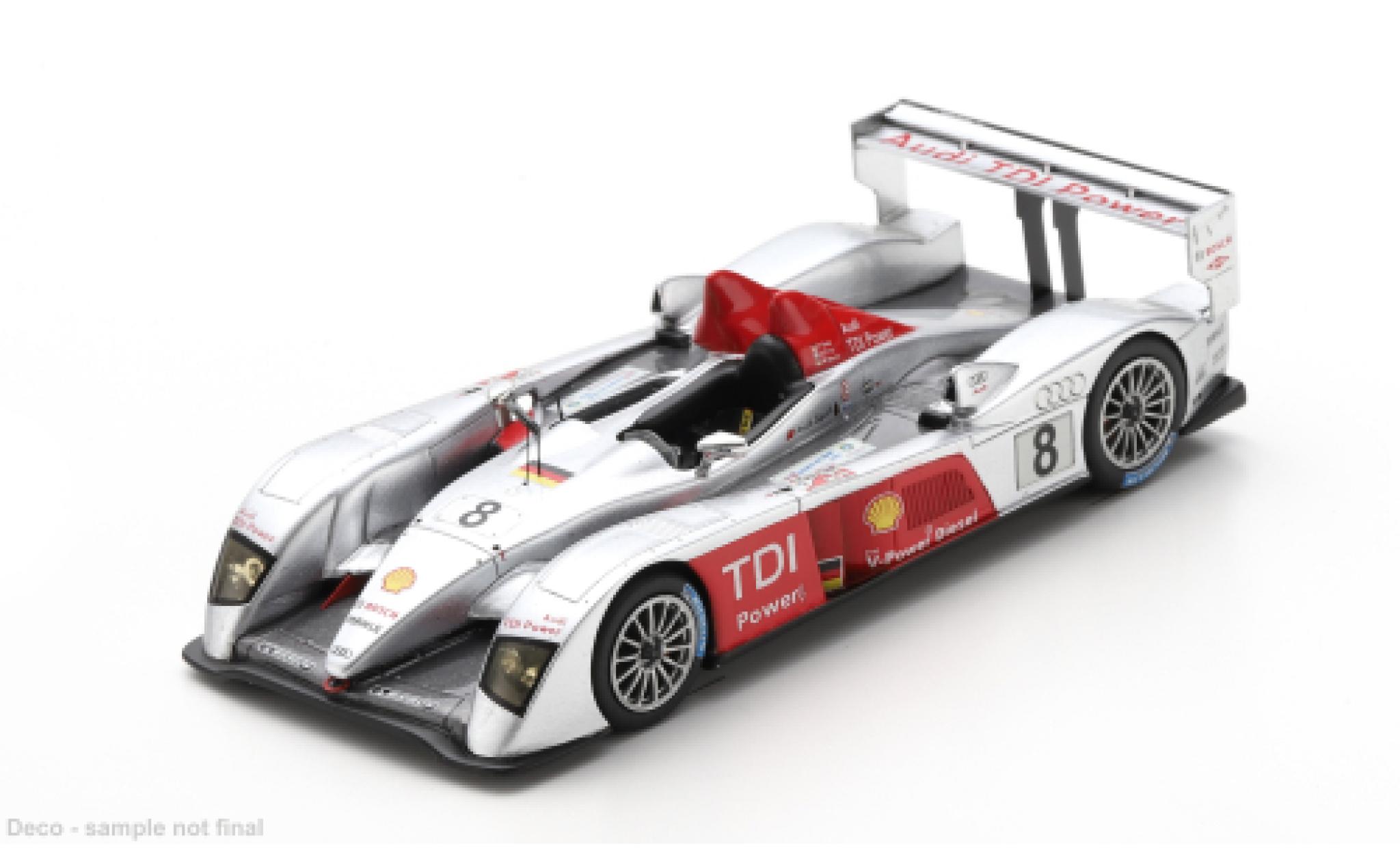 Audi R10 1/43 Spark TDI 24h Le Mans 2006 Team Joest #8 F.Biela/E.Pirro 1:43 diecast model cars
