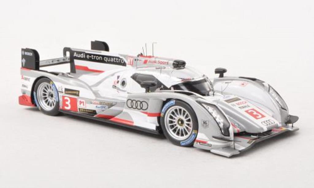 Audi R18 e-tron 1/43 Spark e-tron quattro No.3 24h Le Mans 2013 diecast model cars
