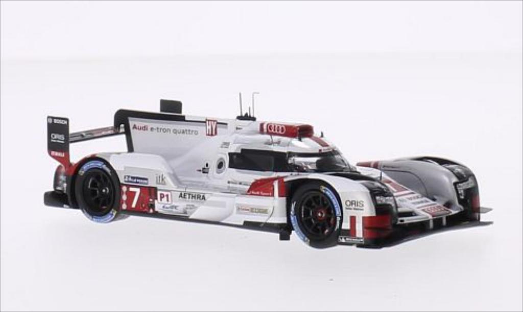 Audi R18 e-tron 1/43 Spark e-tron quattro No.7 Sport Team Joest 24h Le Mans 2015 /B.Treluyer diecast model cars
