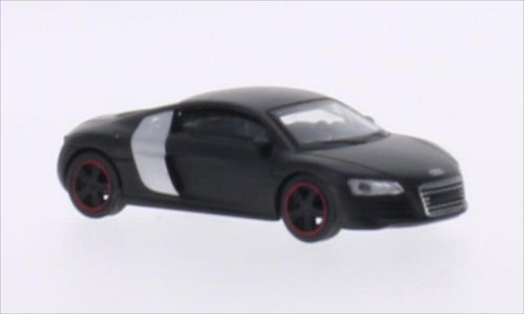Audi R8 1/64 Schuco Coupe matt-black/grey diecast model cars