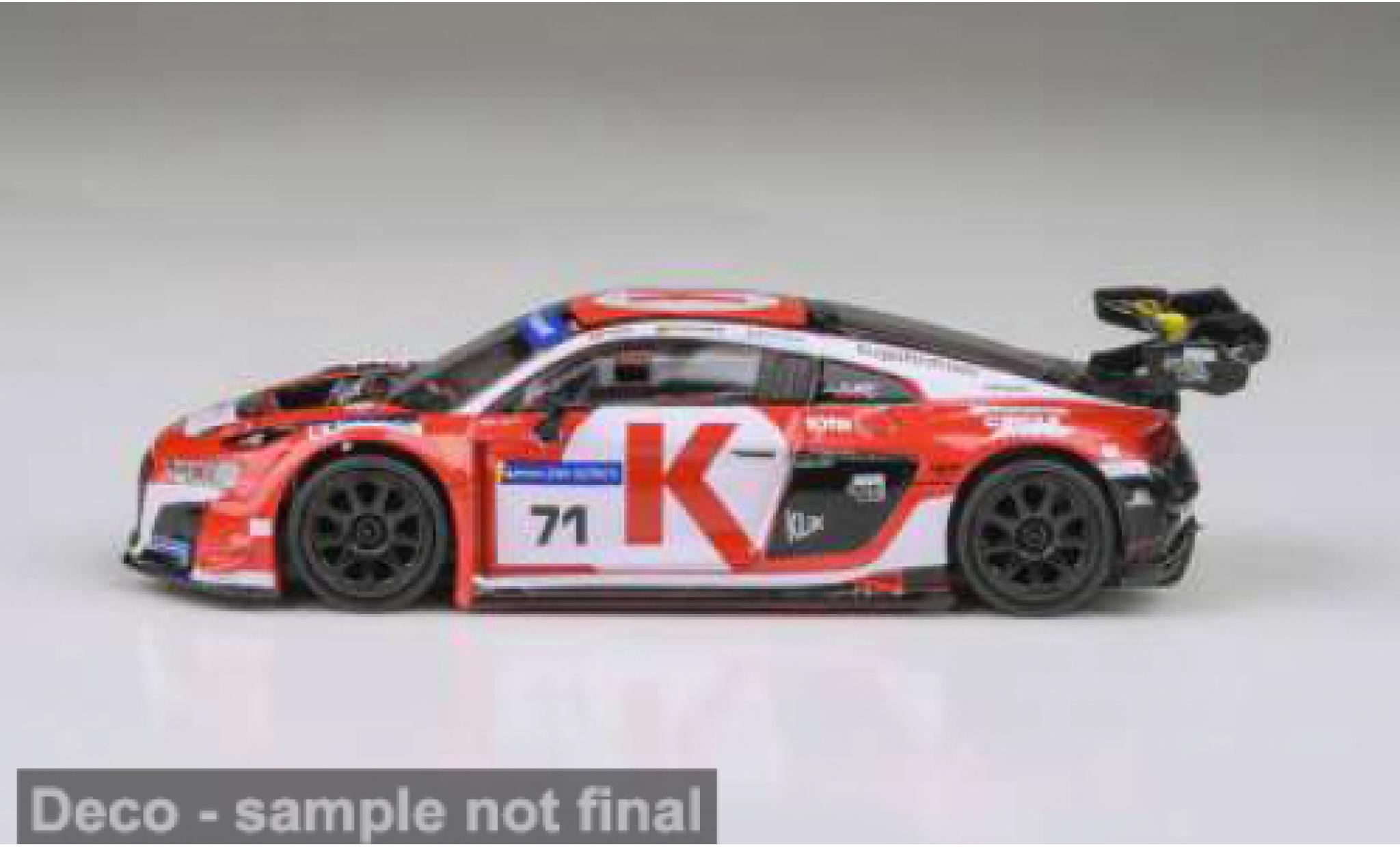 Audi R8 1/64 Para64 LMS EVO 12H Misano 2025 Juta Racing #71 1:64 diecast model cars