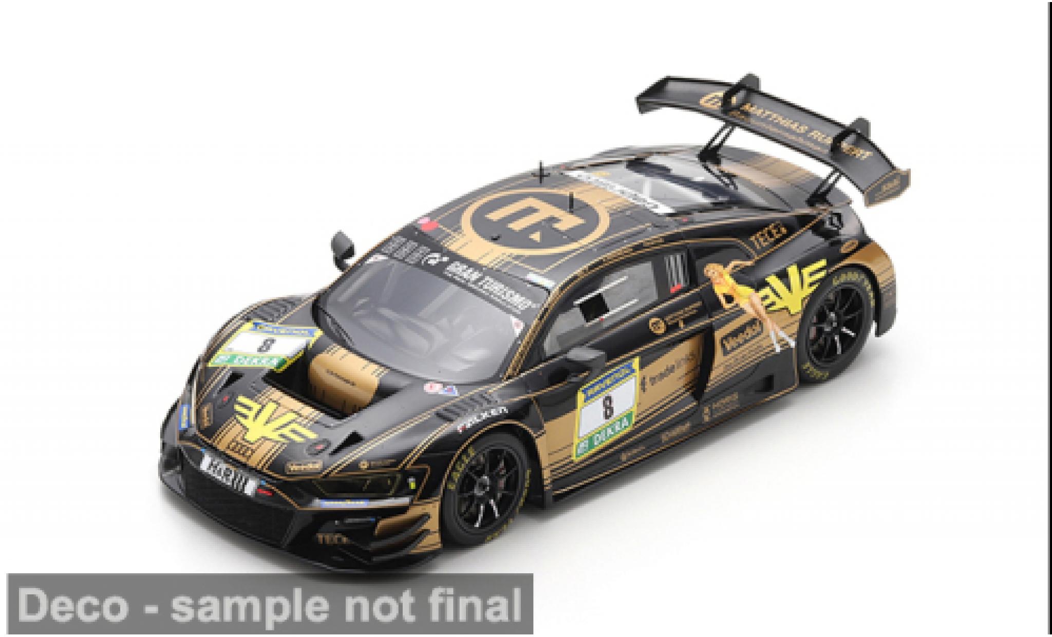 Audi R8 1/18 Spark LMS GT3 EVO II 24h N&uuml;rburgring 2025 Juta Racing #8 A.Veremenko/SELV 1:18 diecast model cars