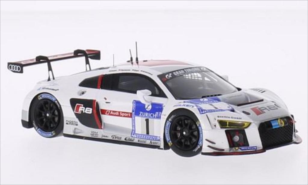Audi R8 LMS 1/43 Spark LMS No.1 Sport Team Phoenix 24h Nurburgring 2015 /M.Winkelhock diecast model cars