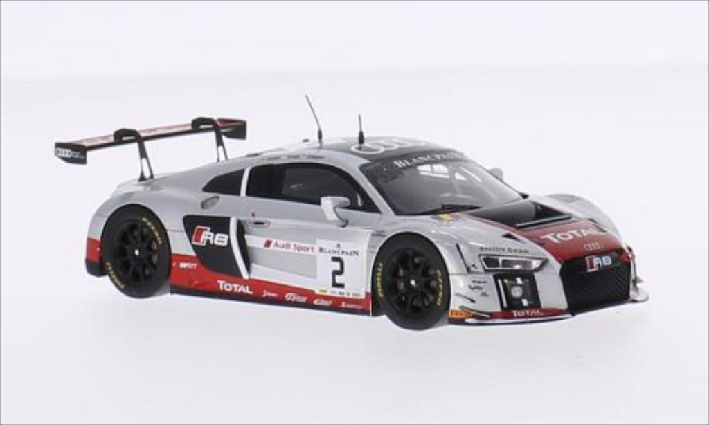 Audi R8 LMS 1/43 Spark LMS No.2 Sport Team WRT 24h Spa 2015 /S.Ortelli diecast model cars