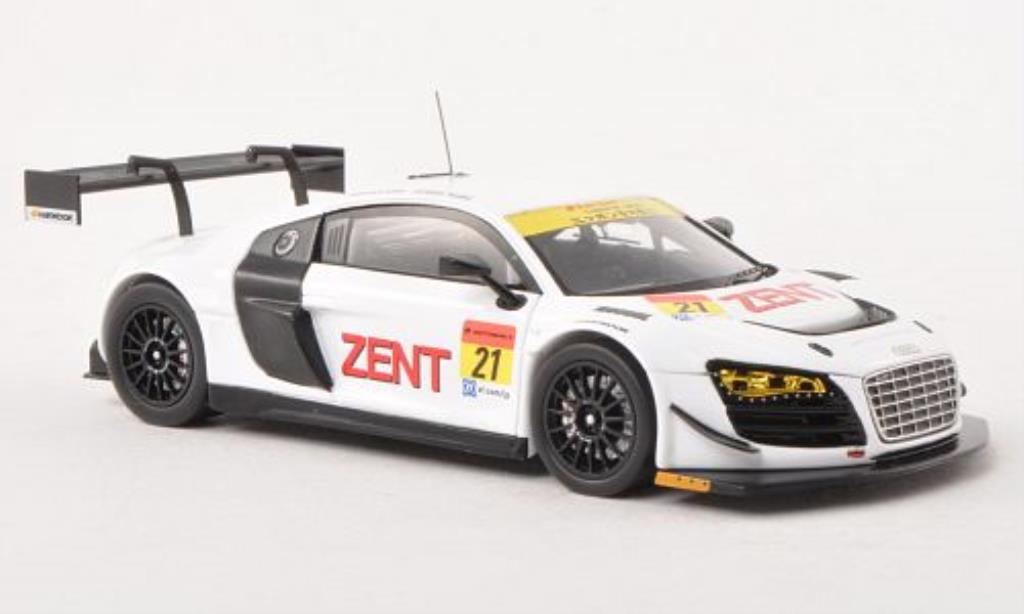 Audi R8 LMS 1/43 Ebbro LMS No.21 Zent Super GT300 Testfahrzeug Okayama 2013 /R.Lyons diecast model cars