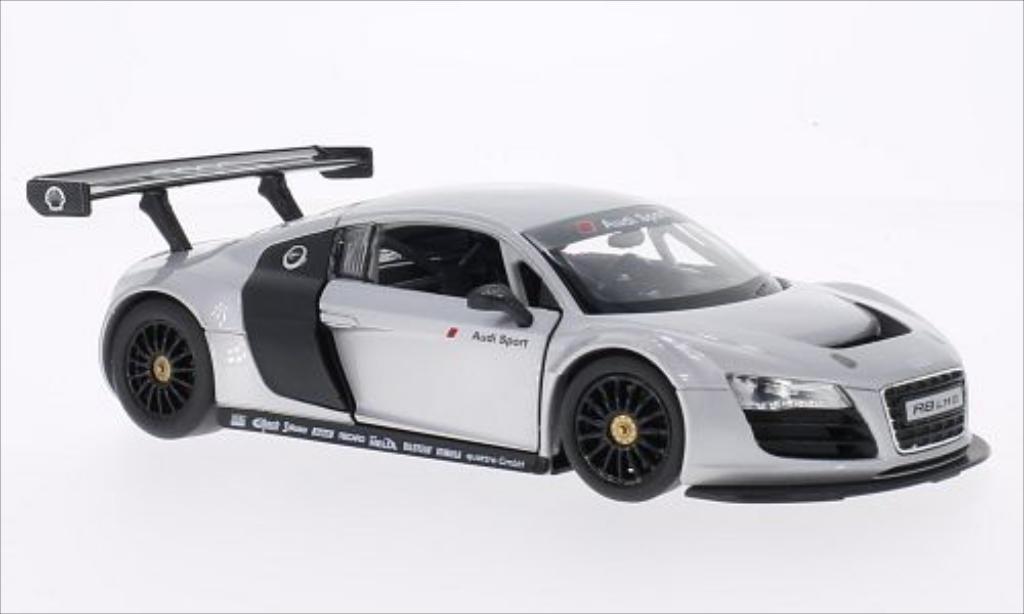 Audi R8 LMS 1/24 Rastar LMS grey diecast model cars