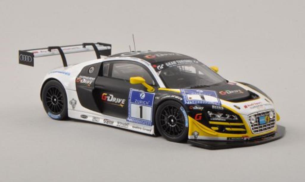 Audi R8 LMS 1/43 Spark LMS Ultra No.1 G-Drive Racing by Phoenix 24h Nurburgring 2013 /M.Winkelhock diecast model cars