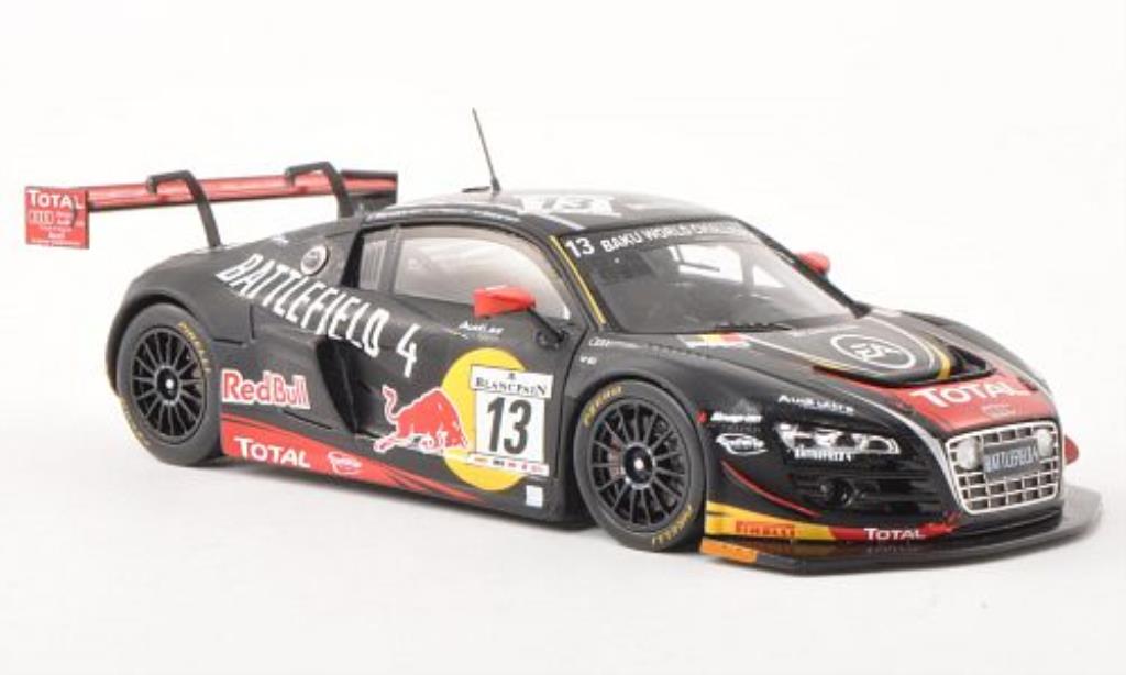 Audi R8 LMS 1/43 Spark LMS Ultra No.13 Battlefield 4 24h of Spa 2013 /M.Fassler diecast model cars