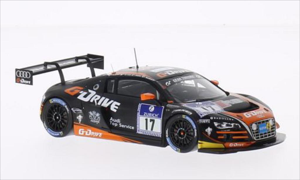 Audi R8 LMS 1/43 Spark LMS Ultra No.17 G-Drive Racing 24h Nurburgring 2014 /N.Muller diecast model cars