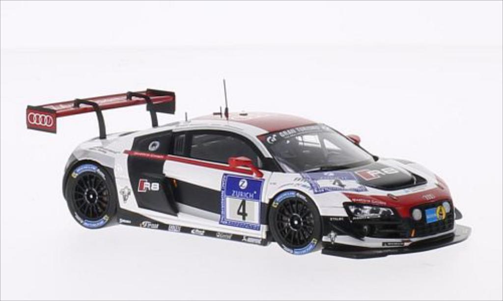 Audi R8 LMS 1/43 Spark LMS Ultra No.4 Phoenix Racing 24h Nurburgring 2014 /R.Rast diecast model cars