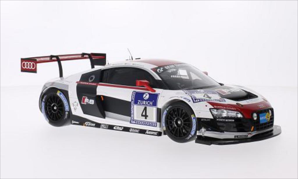 Audi R8 LMS 1/18 Spark LMS Ultra No.4 Phoenix Racing 24h Nurburgring 2014 diecast model cars