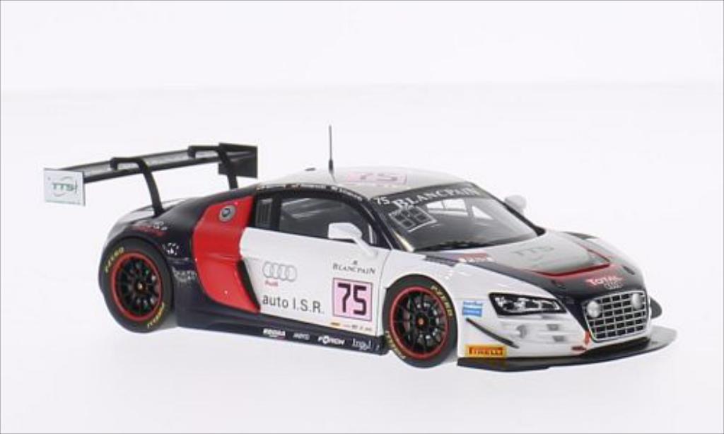 Audi R8 LMS 1/43 Spark LMS Ultra No.75 ISR 24h Spa 2014 /F.Salaquarda diecast model cars