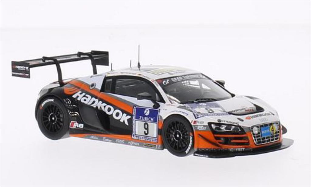 Audi R8 LMS 1/43 Spark LMS Ultra No.9 Prosperia C.Abt Racing 24h Nurburgring 2014 /A.Muller diecast model cars