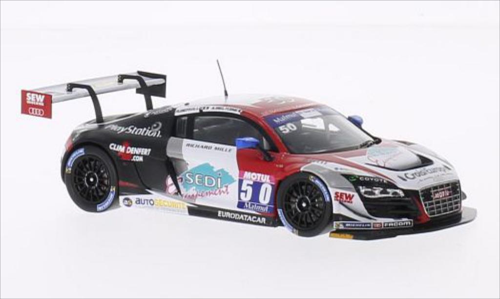 Audi R8 LMS 1/43 Spark LMS Ultra Vainqueur C2 Ledenon GT Tour No.50 2014 /R.Beville diecast model cars