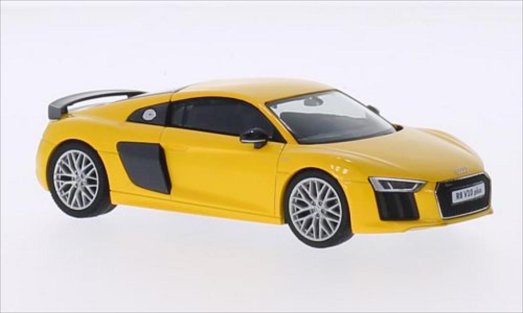 Audi R8 1/43 Herpa V10 Plus yellow diecast model cars