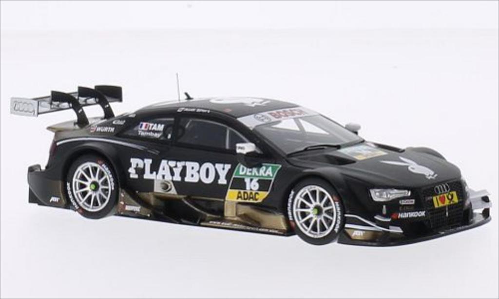 Audi RS5 DTM 1/43 Spark DTM No.16 Sport Team Abt Playboy 2014 diecast model cars