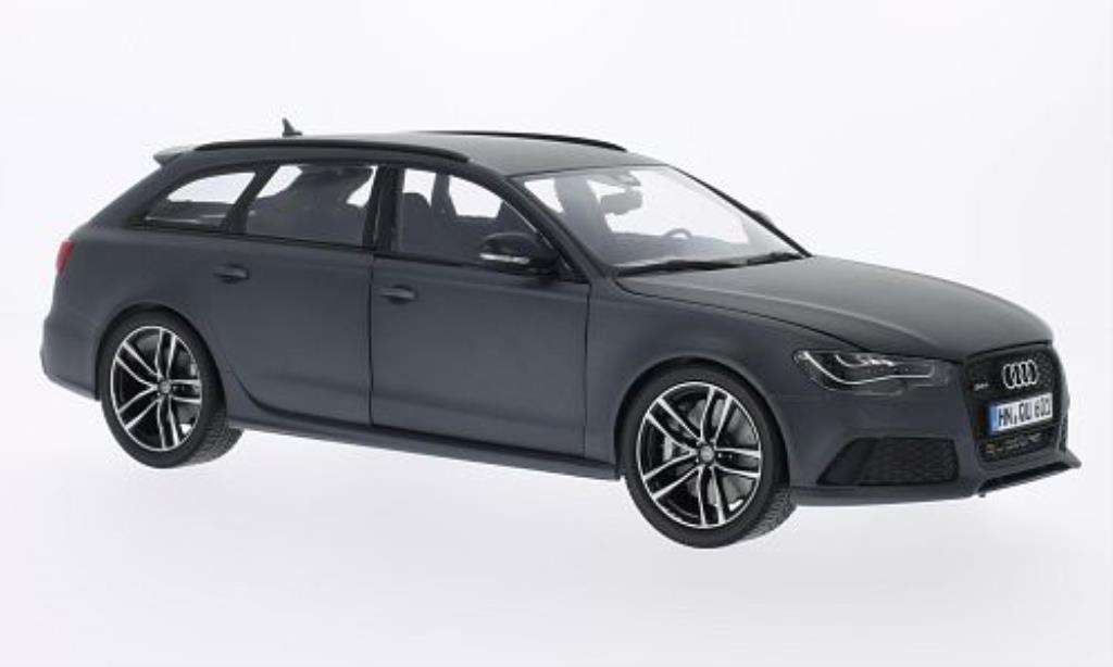 Audi RS6 1/18 Minichamps Avant matt-grey diecast model cars