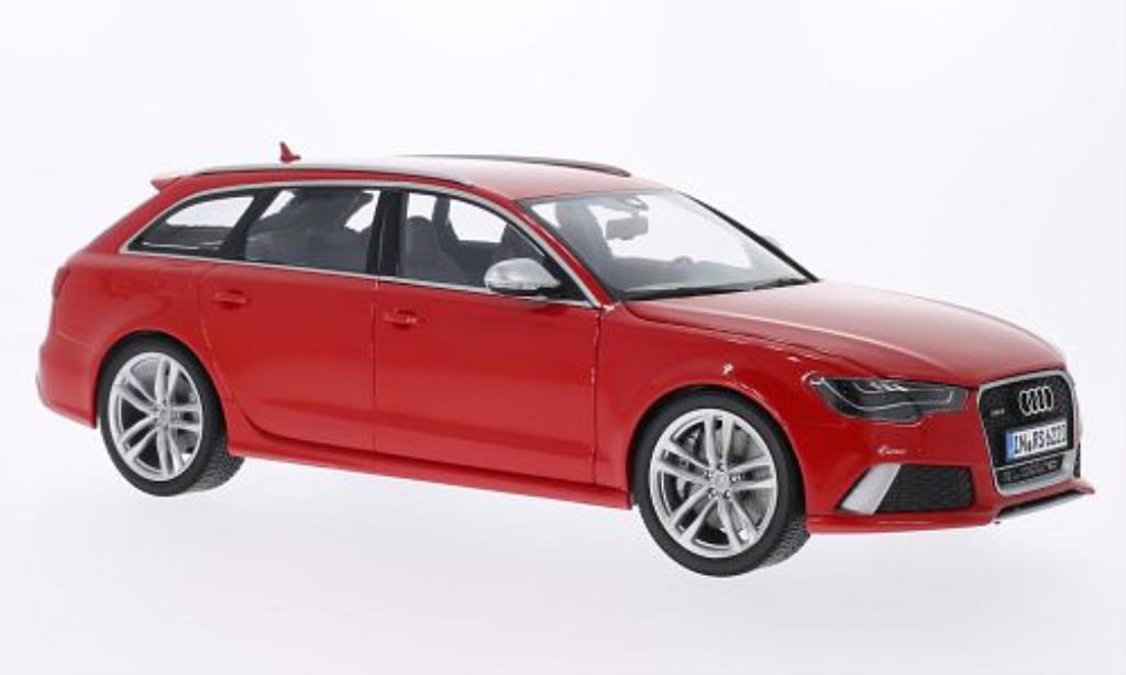 Audi RS6 1/18 Minichamps Avant red diecast model cars