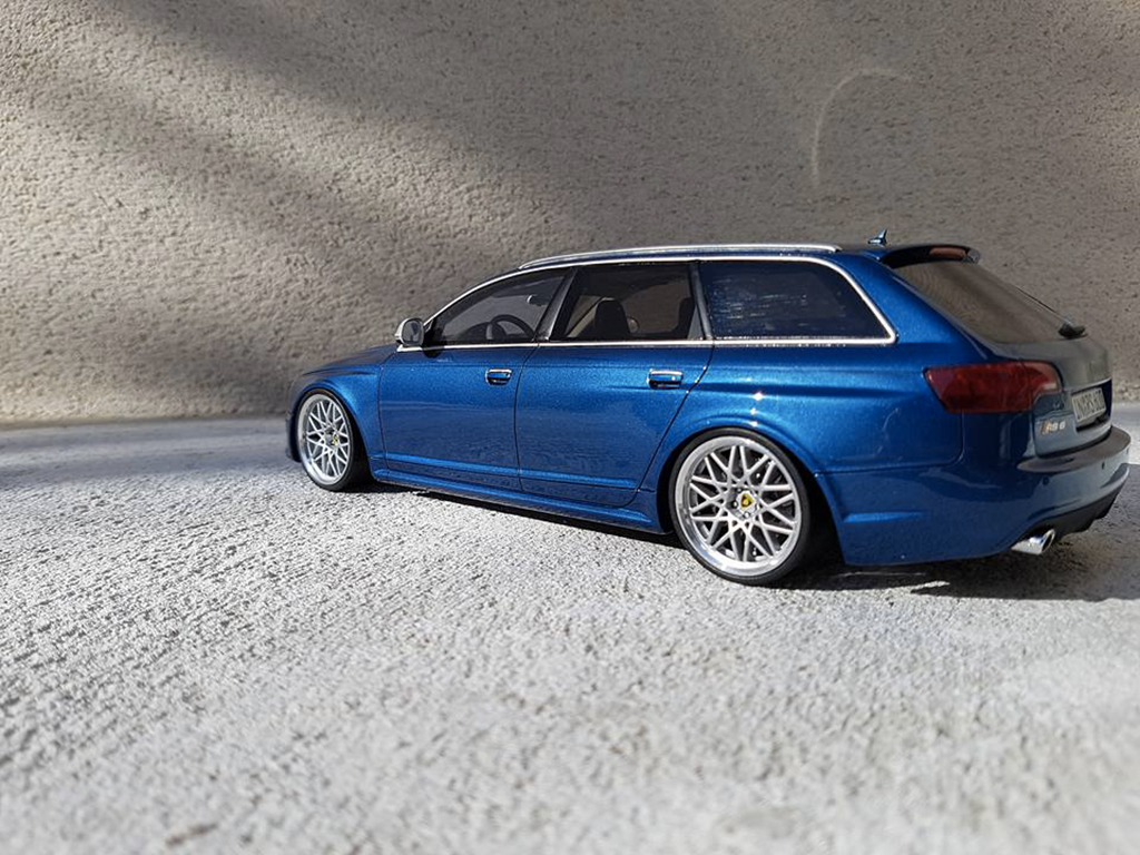 Audi RS6 avant C6 V10 TFSI blue 1/18 Ottomobile