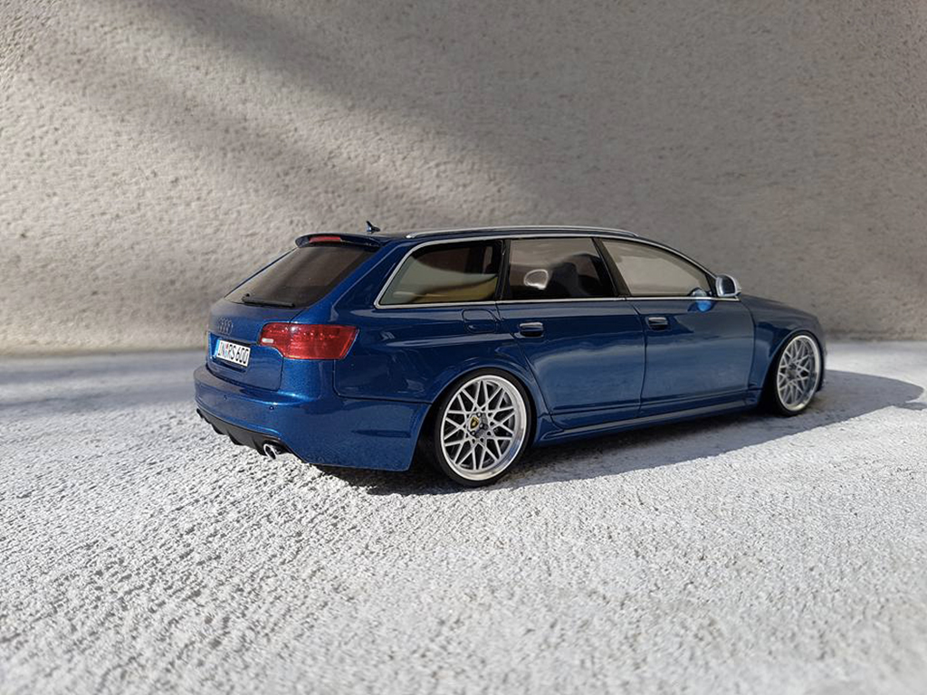 Audi RS6 avant C6 V10 TFSI blue 1/18 Ottomobile
