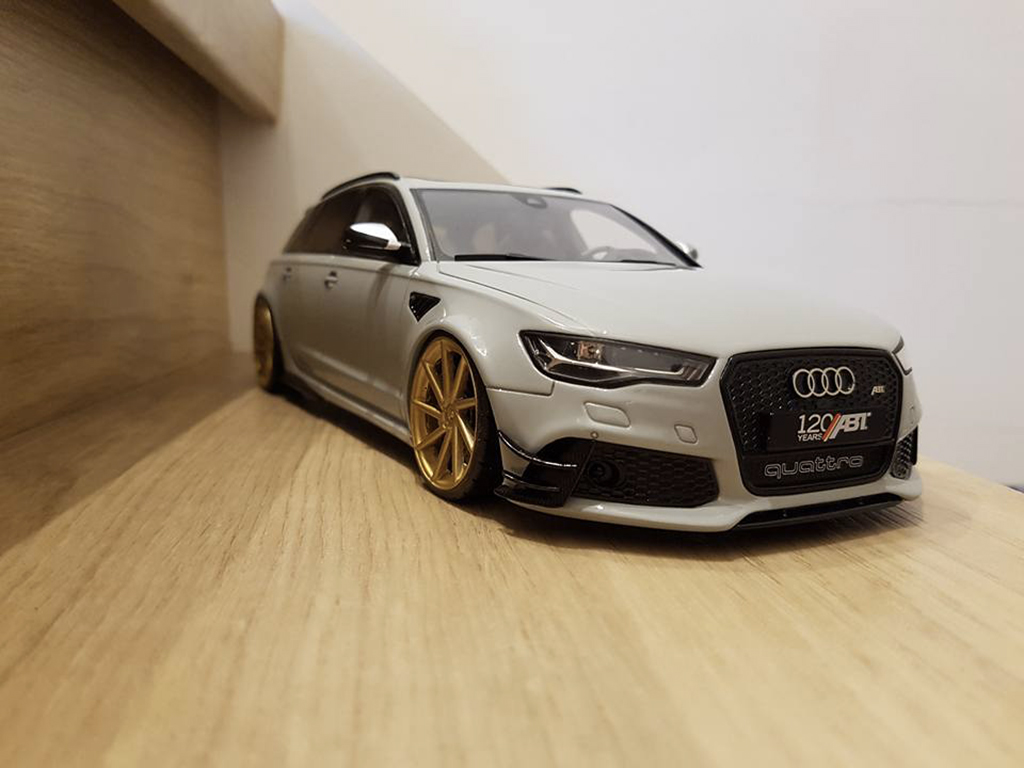 Audi RS6 r abt C6 Avant V10 TFSI grey 1/18 GT Spirit